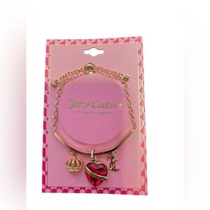 Juicy Couture Gold Bracelet with Charms